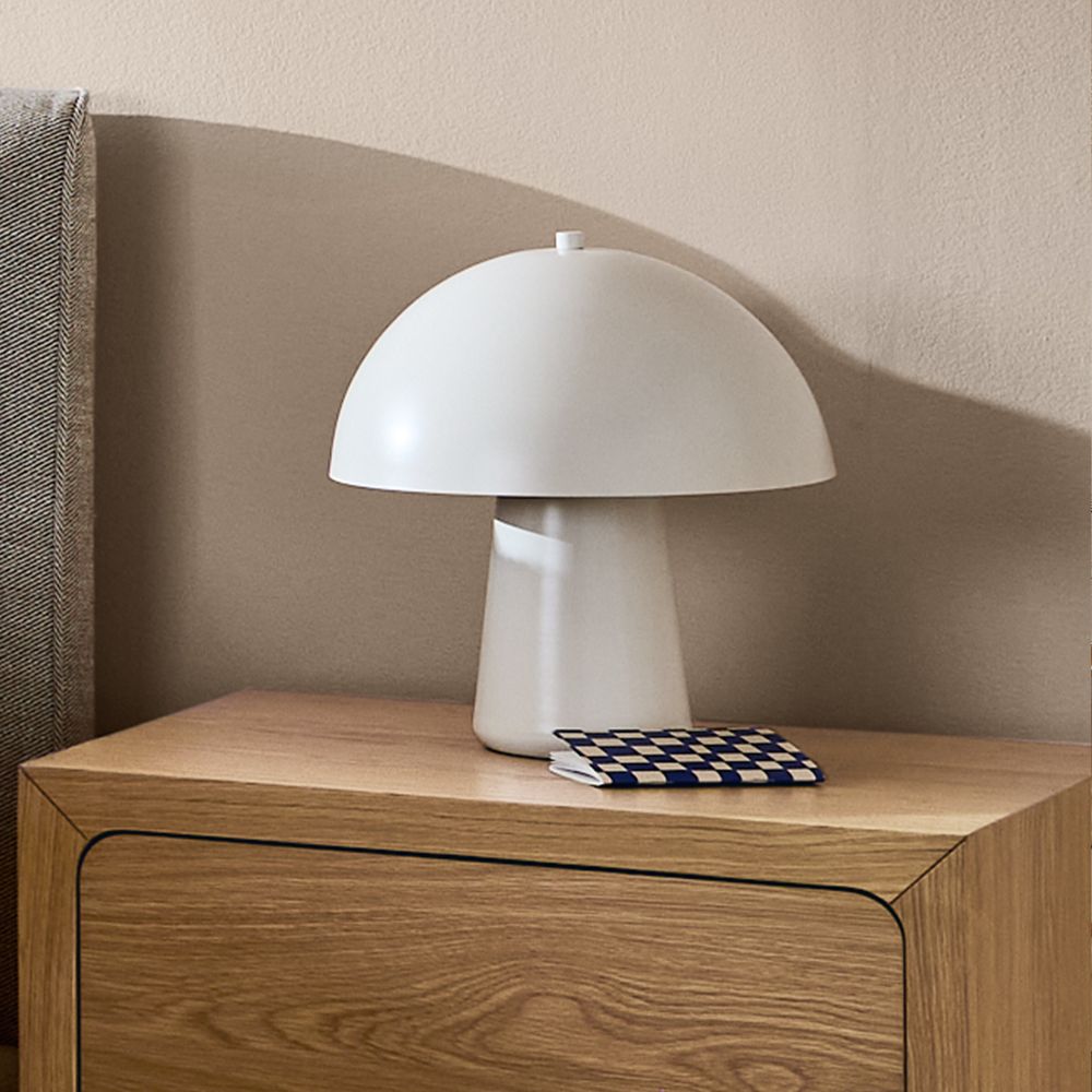 Joy 13" White Table Lamp by Leanne Ford