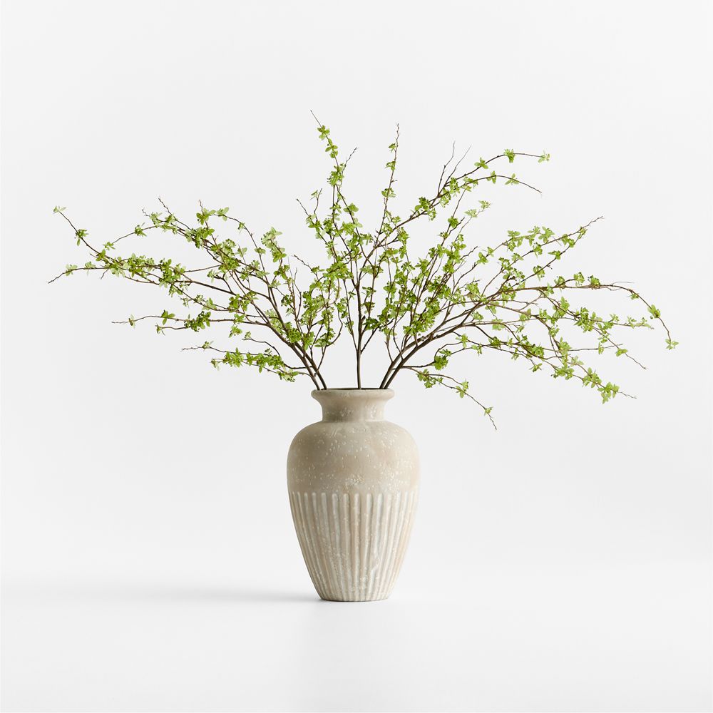 Faux Green Leaf Spray 51"
