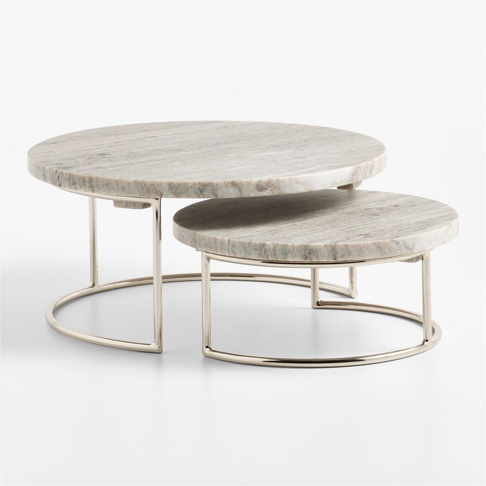 Tuscan Marble Risers, Set of 2