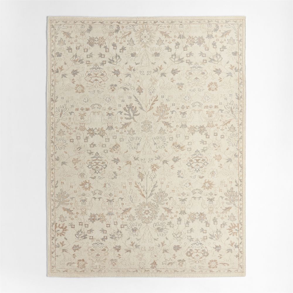 Tavira Performance Traditional Ivory Handknotted Area Rug