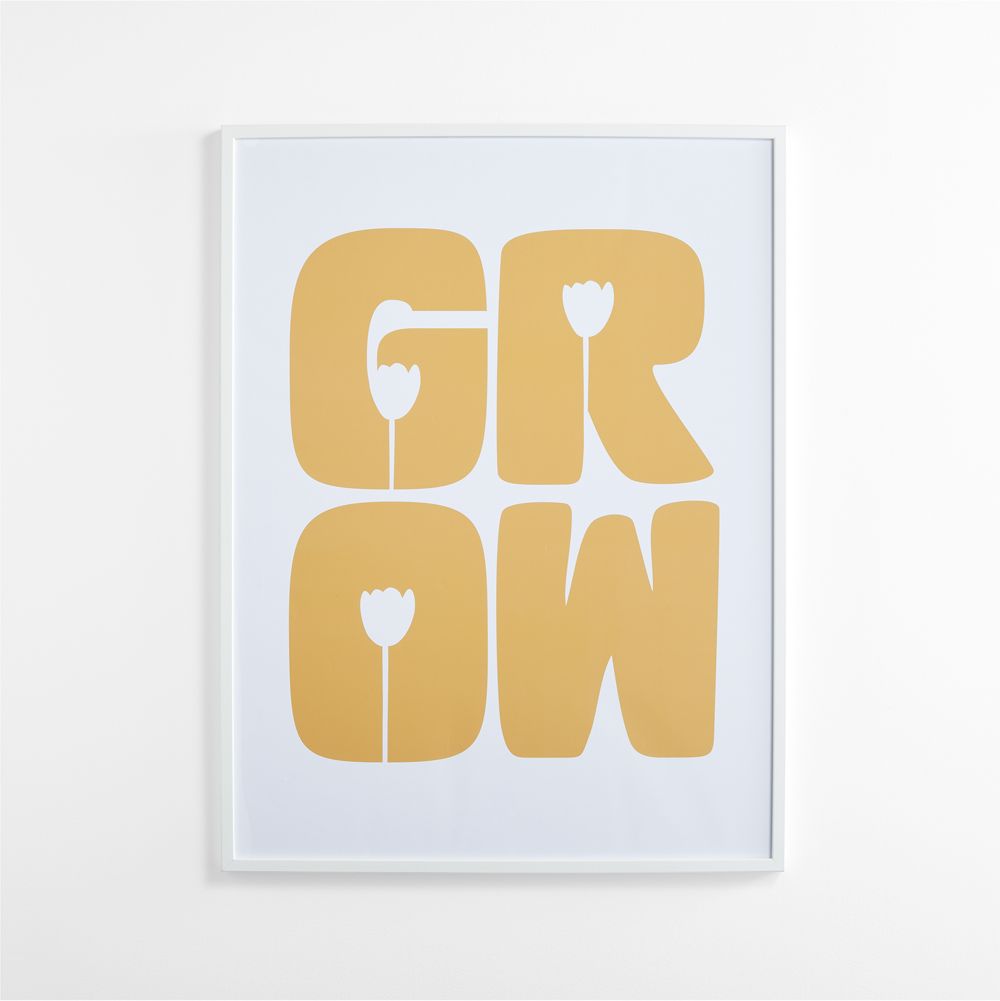 Grow Large Framed Wall Art