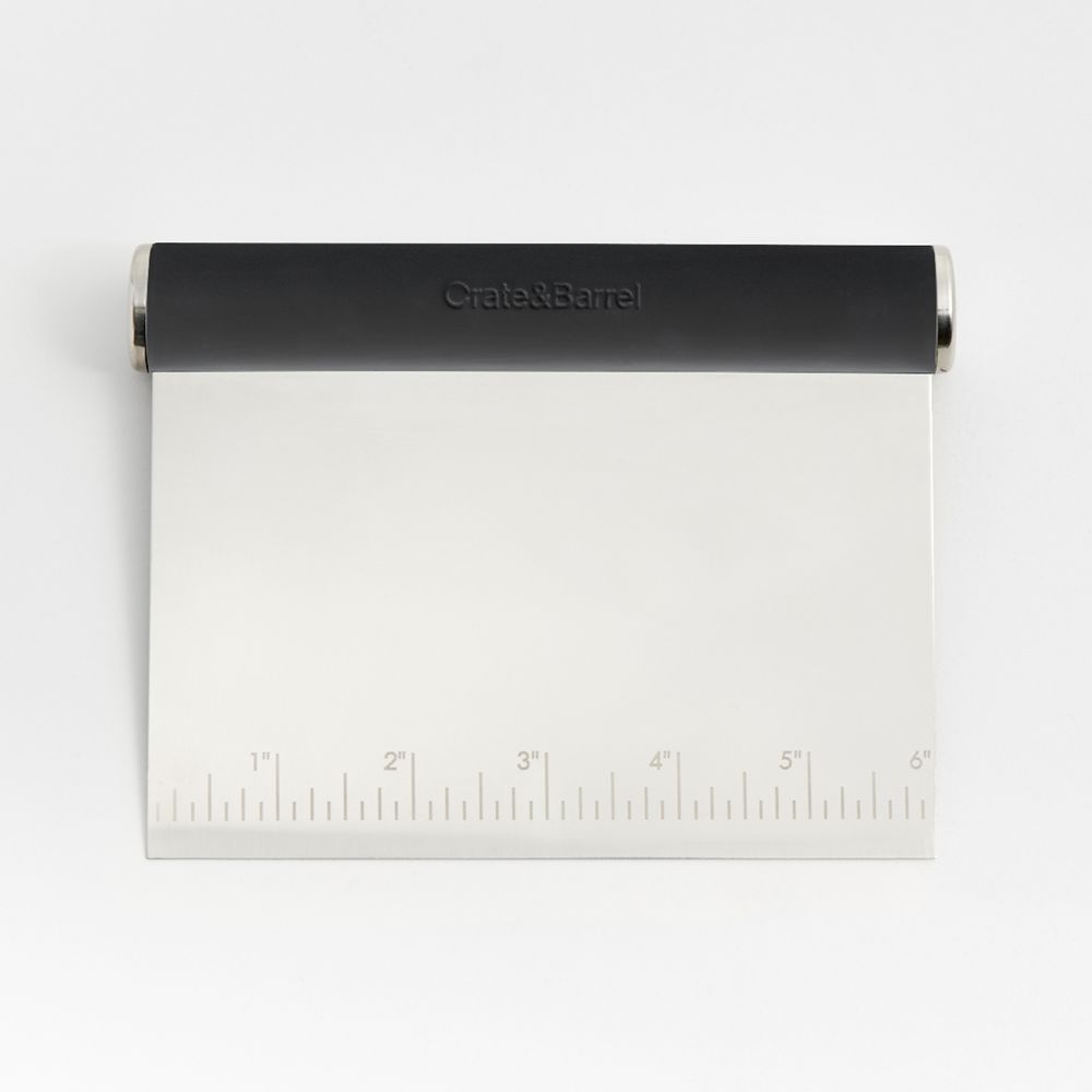Crate & Barrel Soft-Touch Bench Scraper