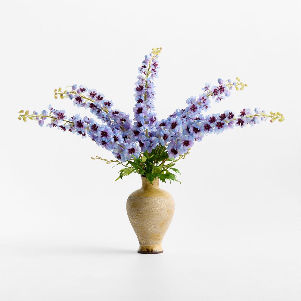Faux Purple Delphinium Stem 42.5"