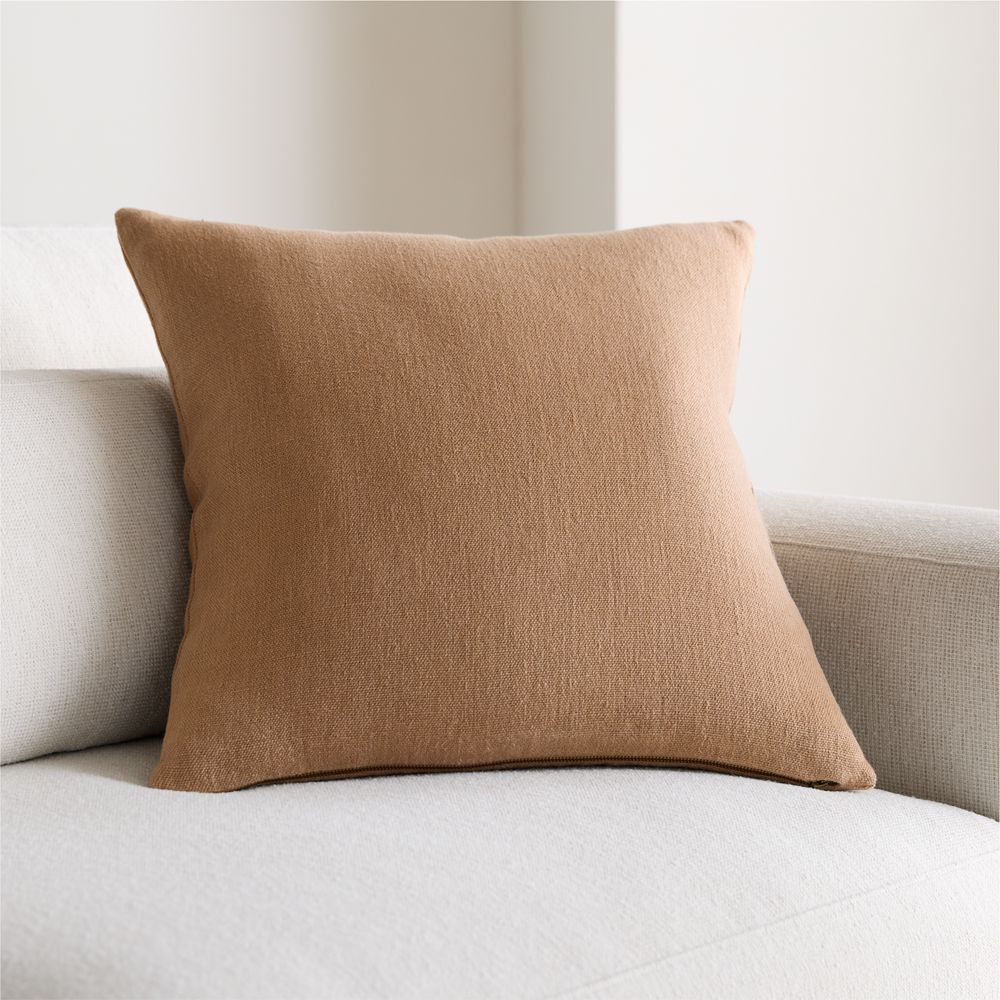Relaxed Linen Layering 20"x20" Throw Pillows