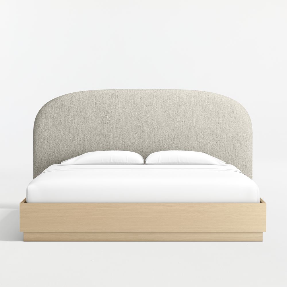 Rayna Curved Upholstered Bed
