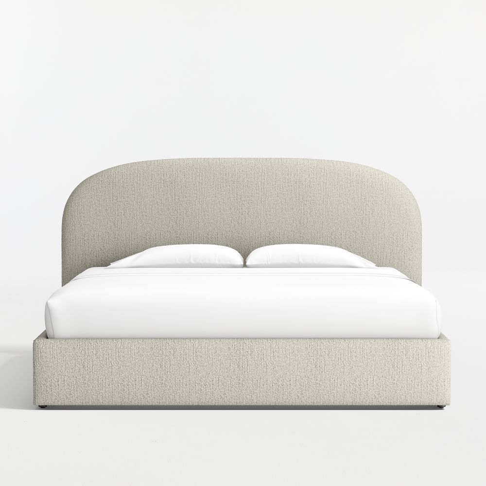 Alternative view of Rayna Curved Upholstered Bed