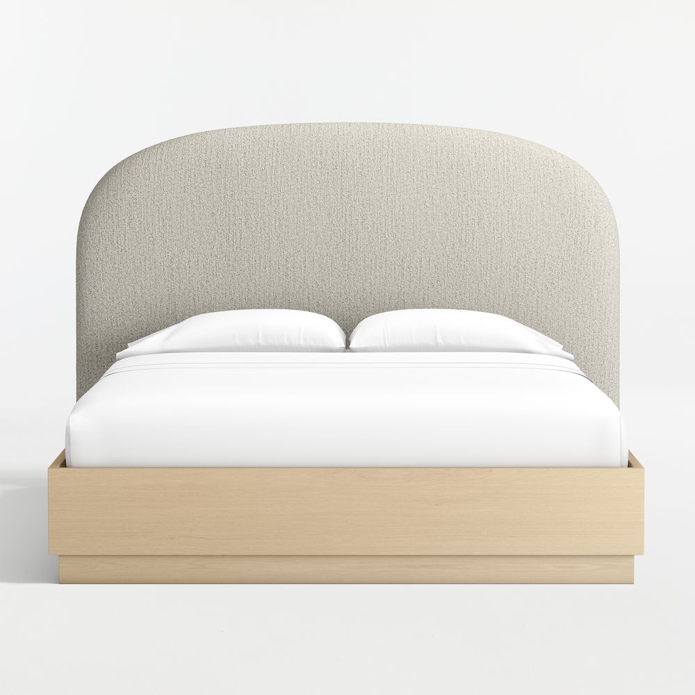 Rayna Curved Upholstered Bed- Image 4