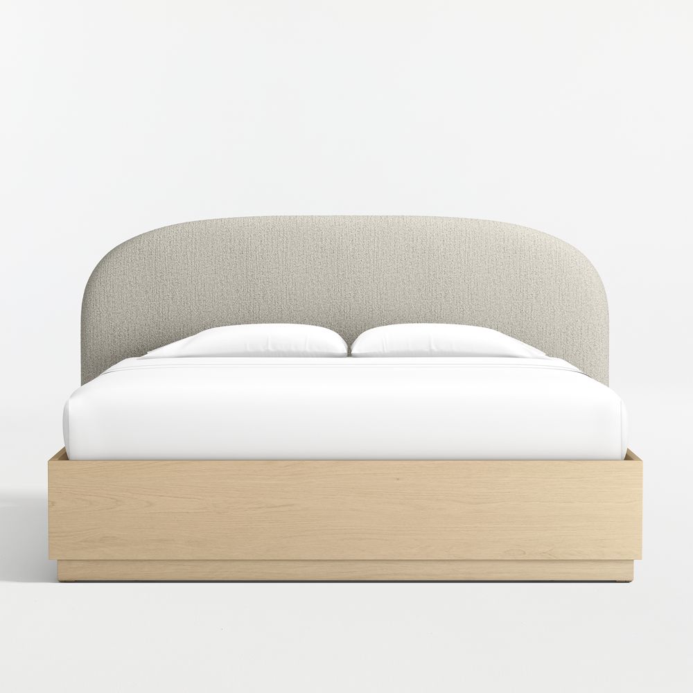 Rayna Curved Upholstered Bed- Image 5