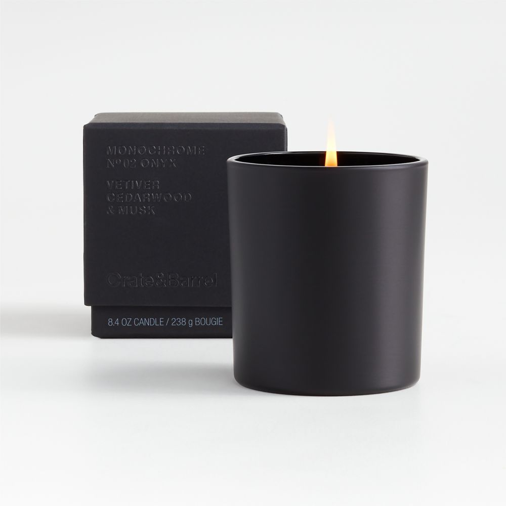 Monochrome No. 02 Onyx Scent Collection- Vetiver, Cedarwood and Musk