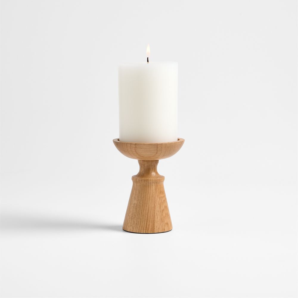 Izumo Oak Pillar Holders