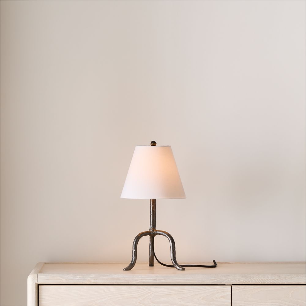 Cardiff Black Table Lamp 16.5"