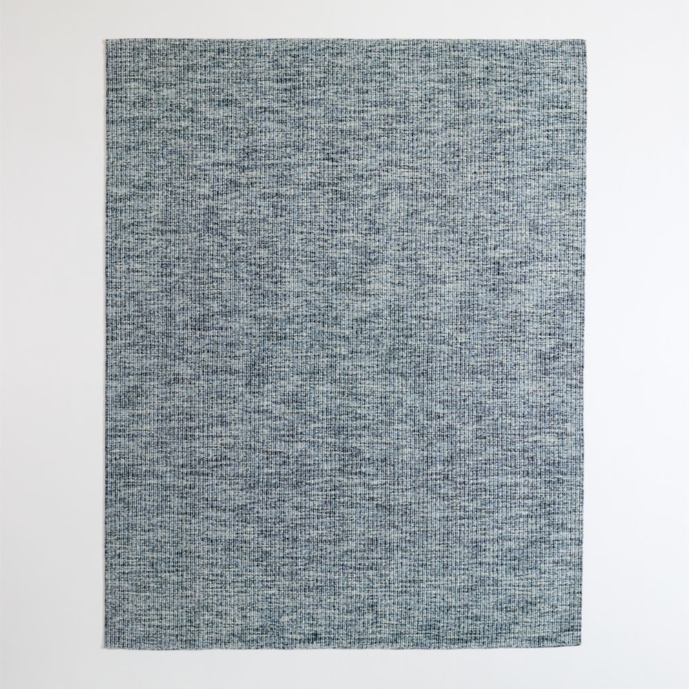 Venice Performance Wool Blend Handwoven Multicolor Blue Area Rug