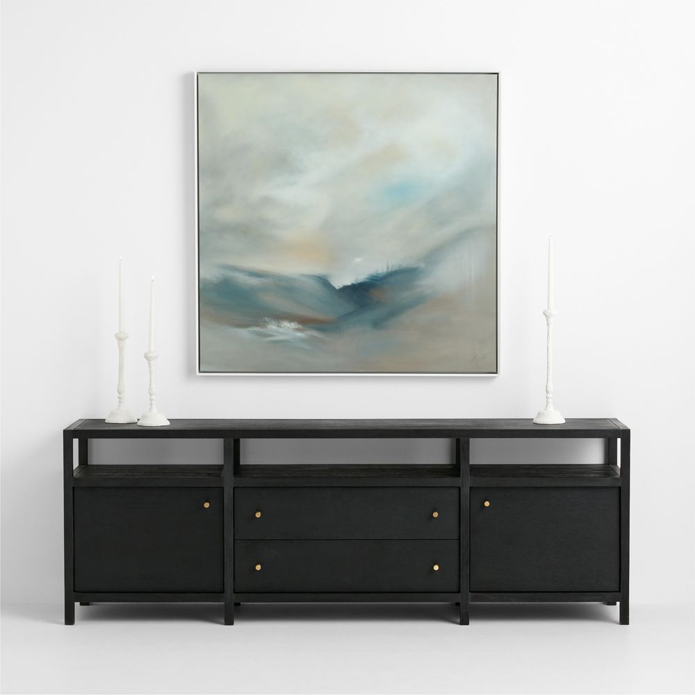 Ocean Breeze by Lindsay Browning 48.5" x 48.5" Framed Wall Art Print