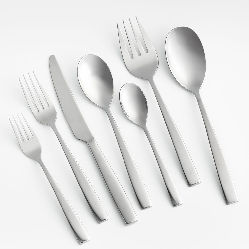Dawson Mirror 22-Piece Flatware & Serveware Set