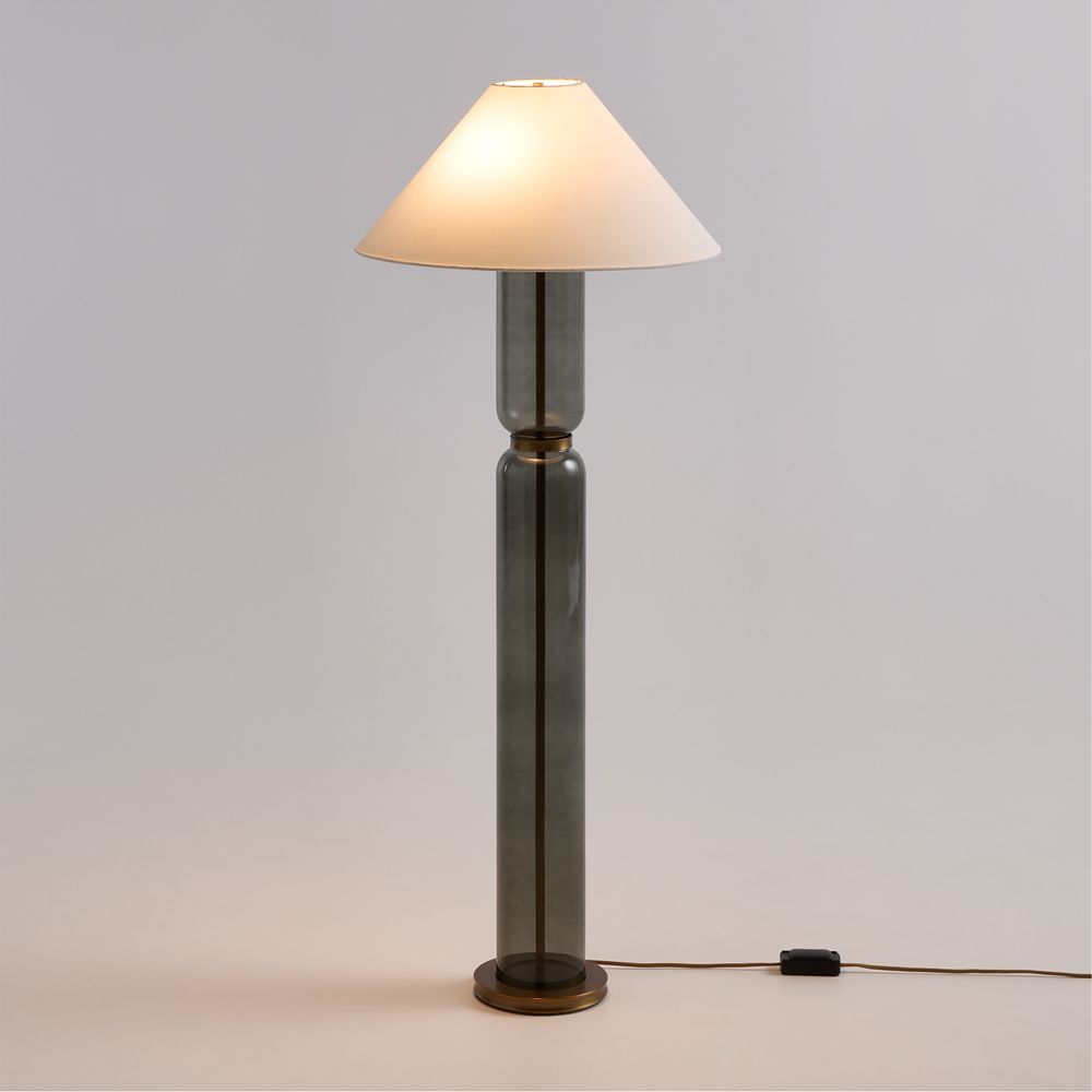 Velato Glass Floor Lamps