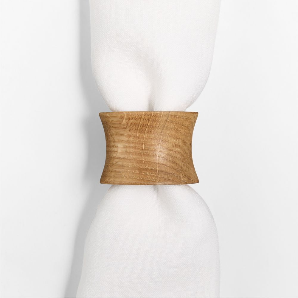 Maderia Oak Napkin Ring