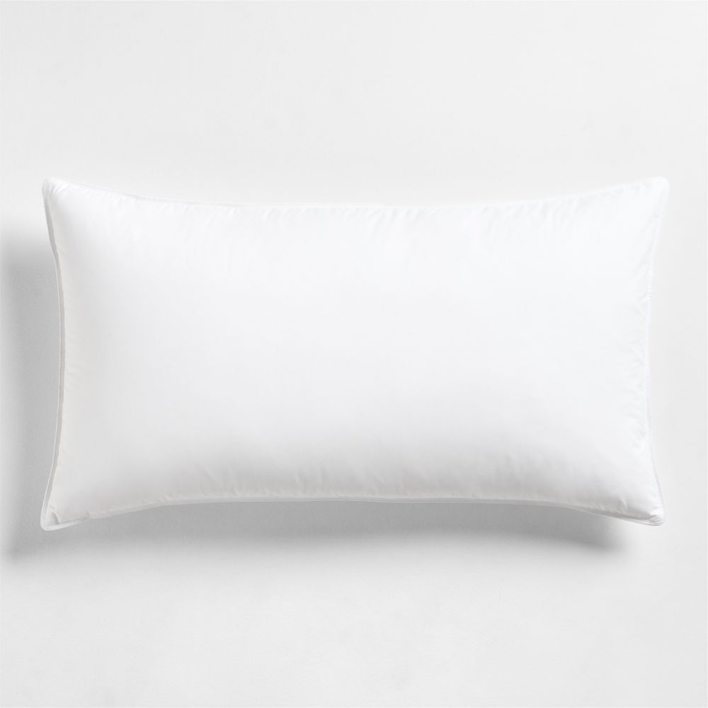Classic Organic Cotton Down Feather Bed Pillow