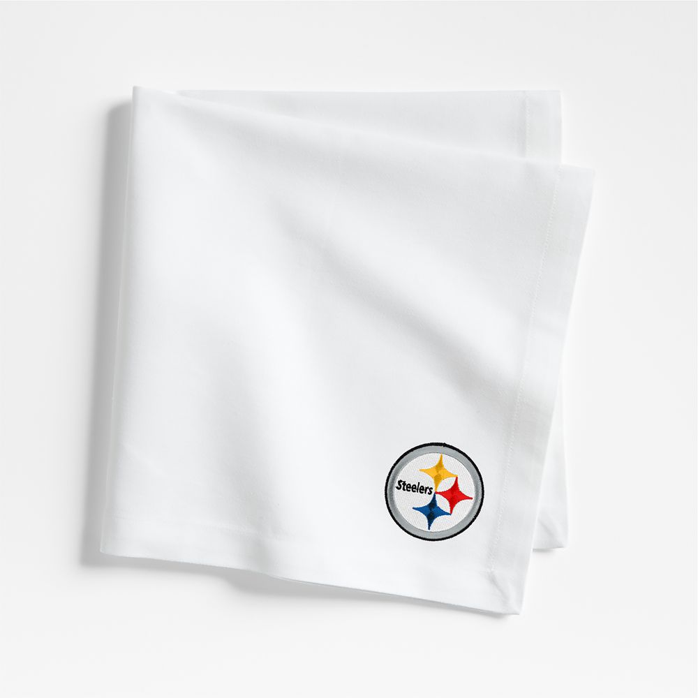 NFL Aspen Crisp White Organic Cotton Napkin, Set of 4