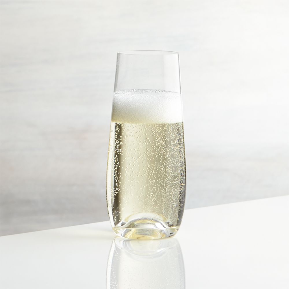 Lulie Stemless Champagne Glass