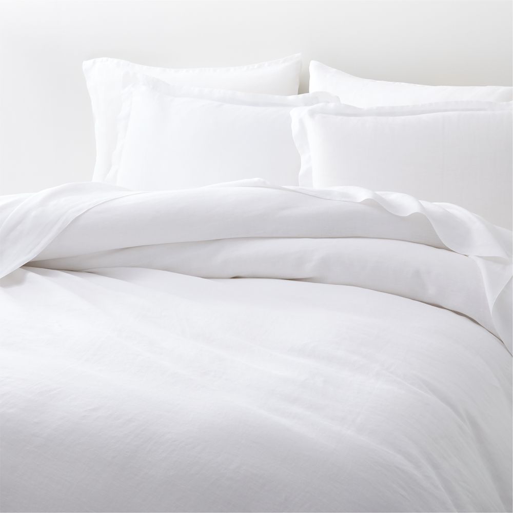 Alternative view of Aire Natural Hemp White Bed Pillow Sham