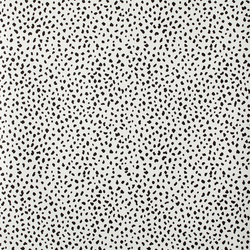 Chasing Paper White and Black Speckle Removable Wallpaper