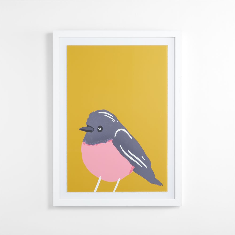 Bird Belly Large Framed Wall Art