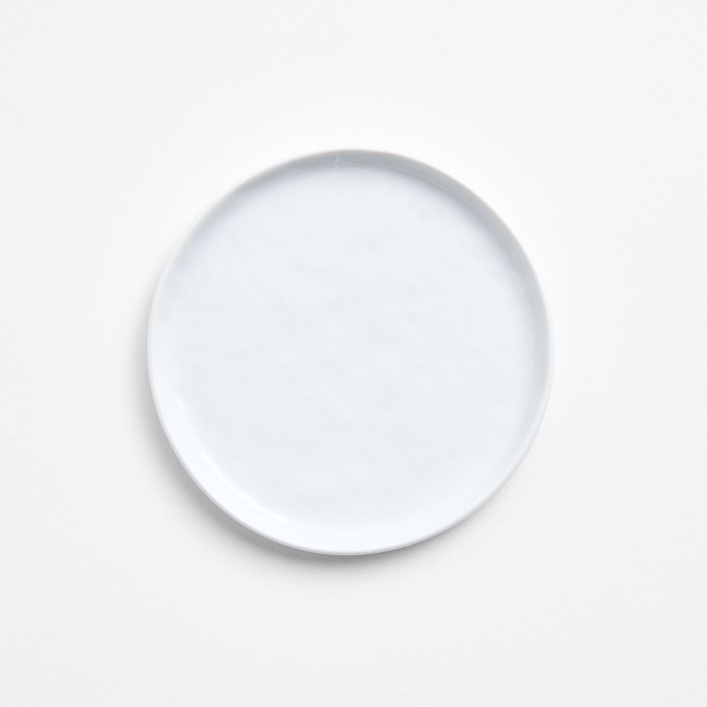 Mercer White Round Porcelain Appetizer Plate