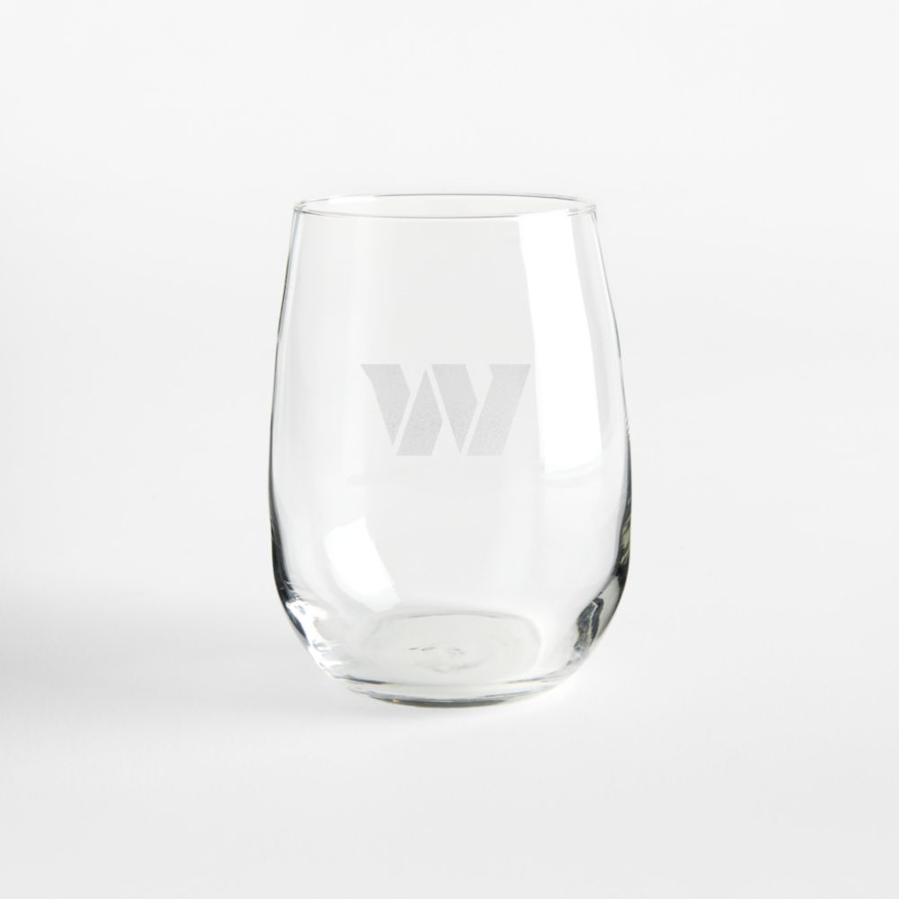 NFL Aspen 17-Oz. Stemless Wine Glass, Set of 4
