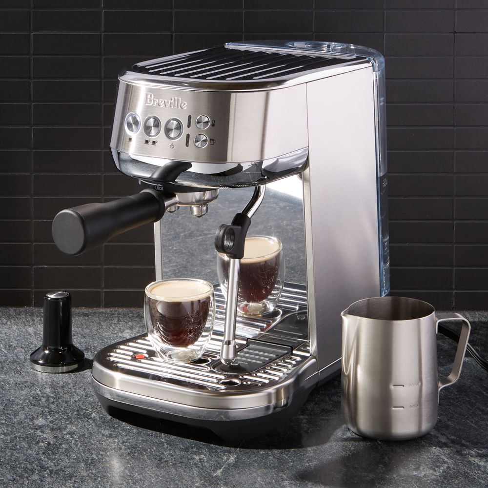 Alternative view of Breville Bambino Plus Espresso Machine Brushed Stainless Steel