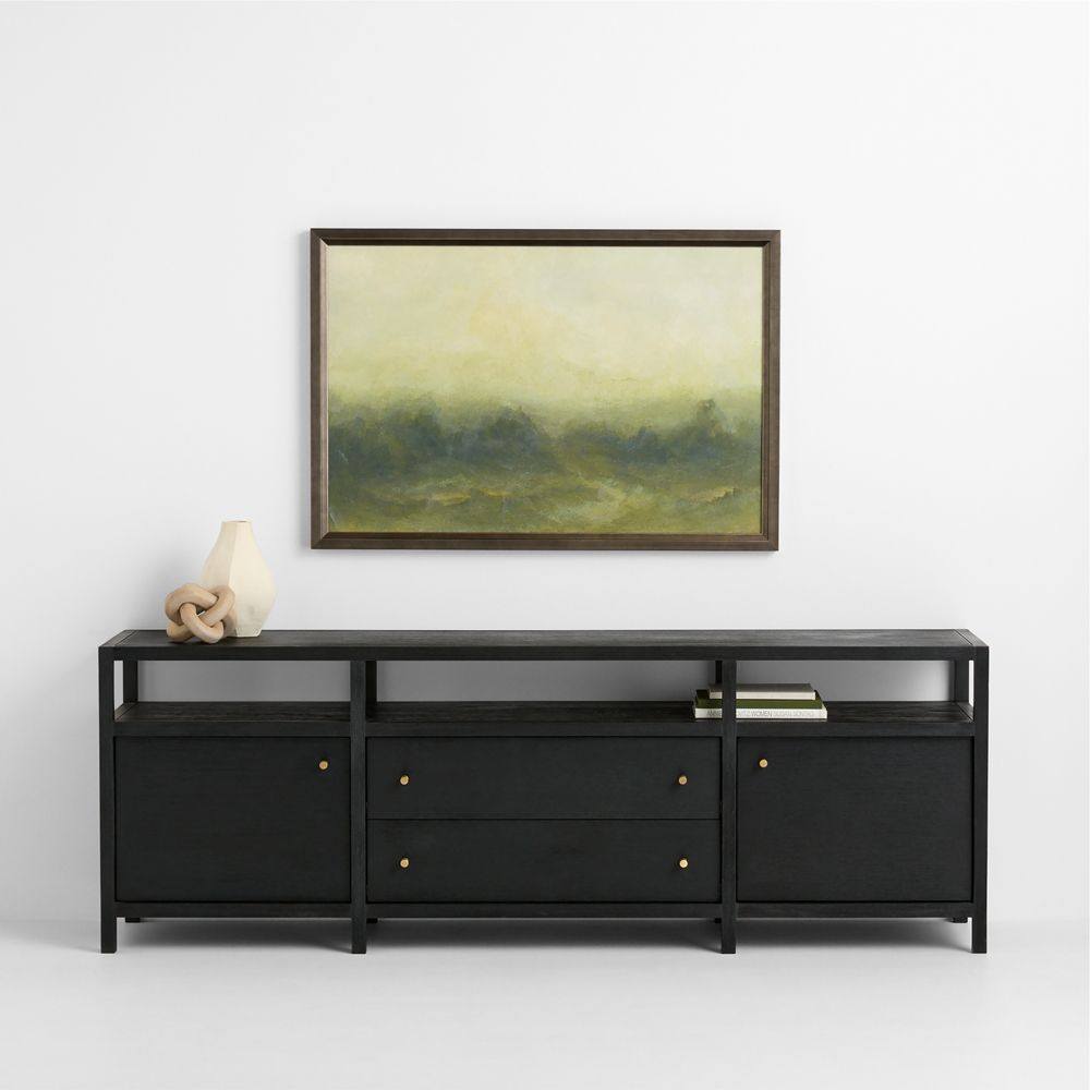 "Meadows I" by Brittney Schulz 48" x 33" Framed Wall Art Print