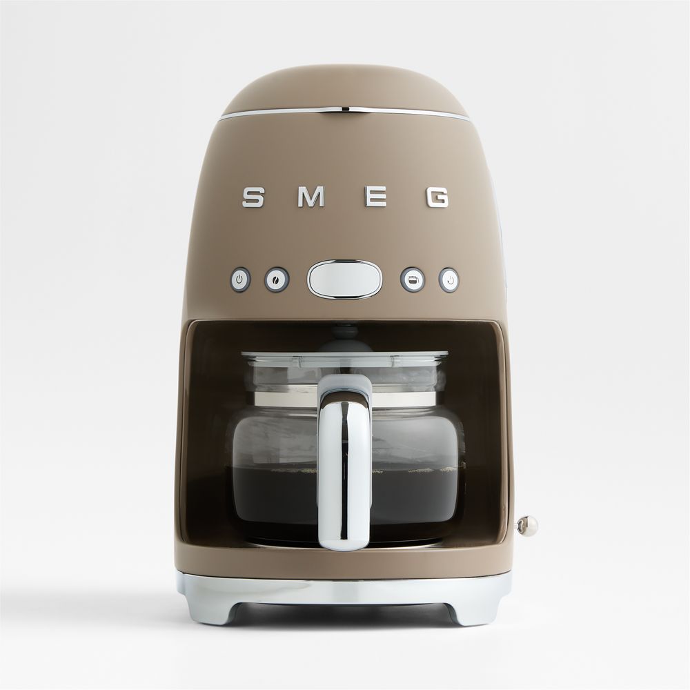 SMEG Matte Mocha Drip Coffee Maker