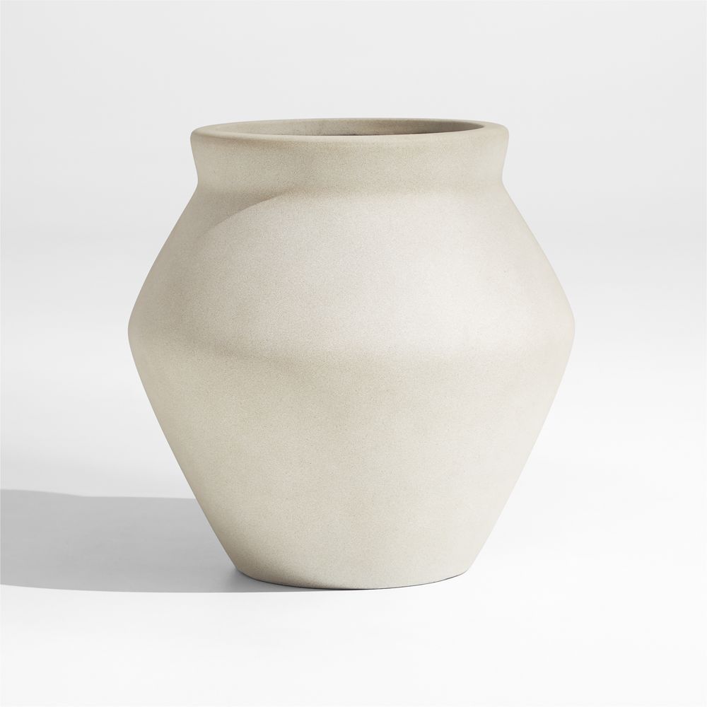 Wabi Sand Fiberstone Planters by Leanne Ford