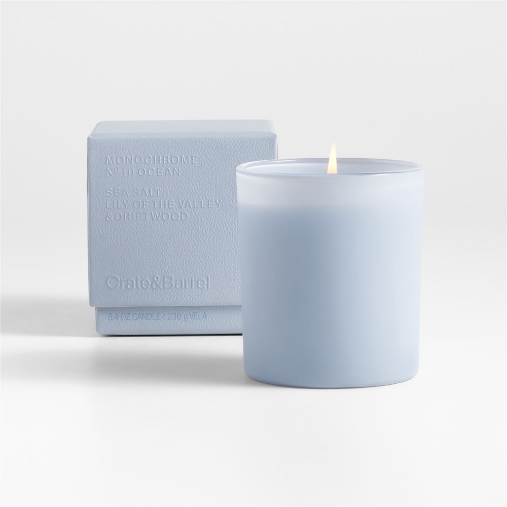 Monochrome No. 10 Ocean Scent Collection- Sea Salt, Lily of the Valley and Driftwood