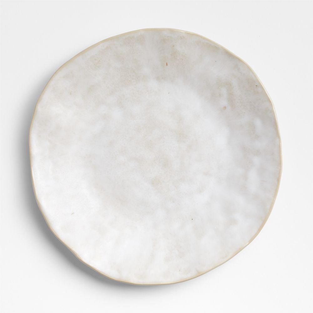 Kiln Off-White Dinner Plate by Leanne Ford