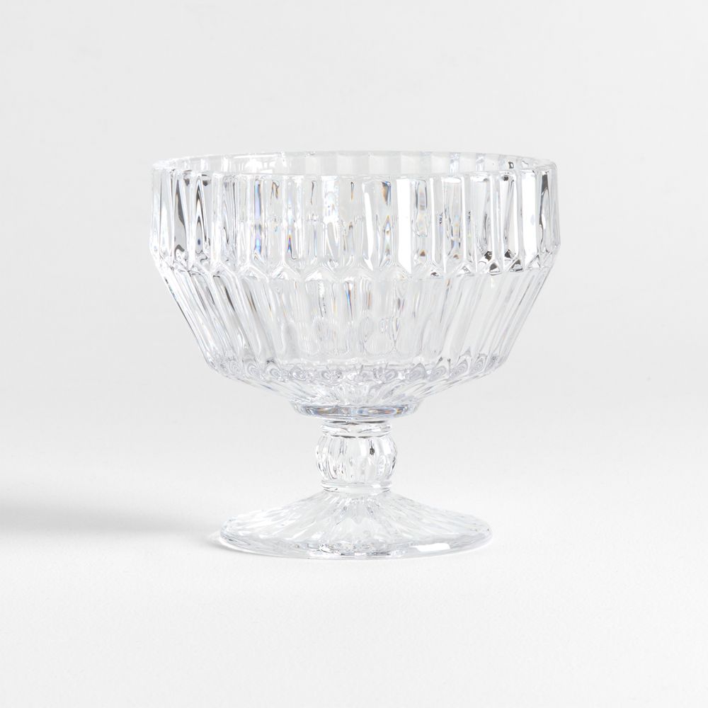 Glass Gelato Dish