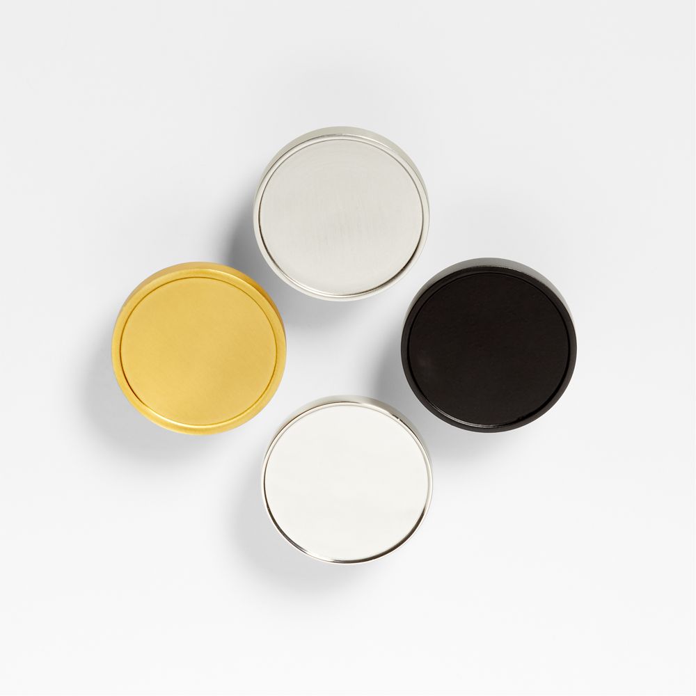 Bria Flat Round Knobs- Image 3