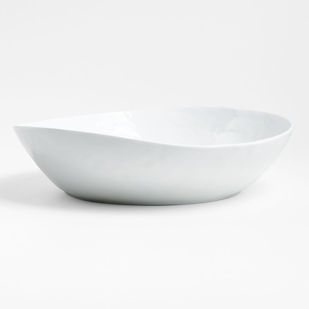 Mercer White Porcelain Large Serving Bowl