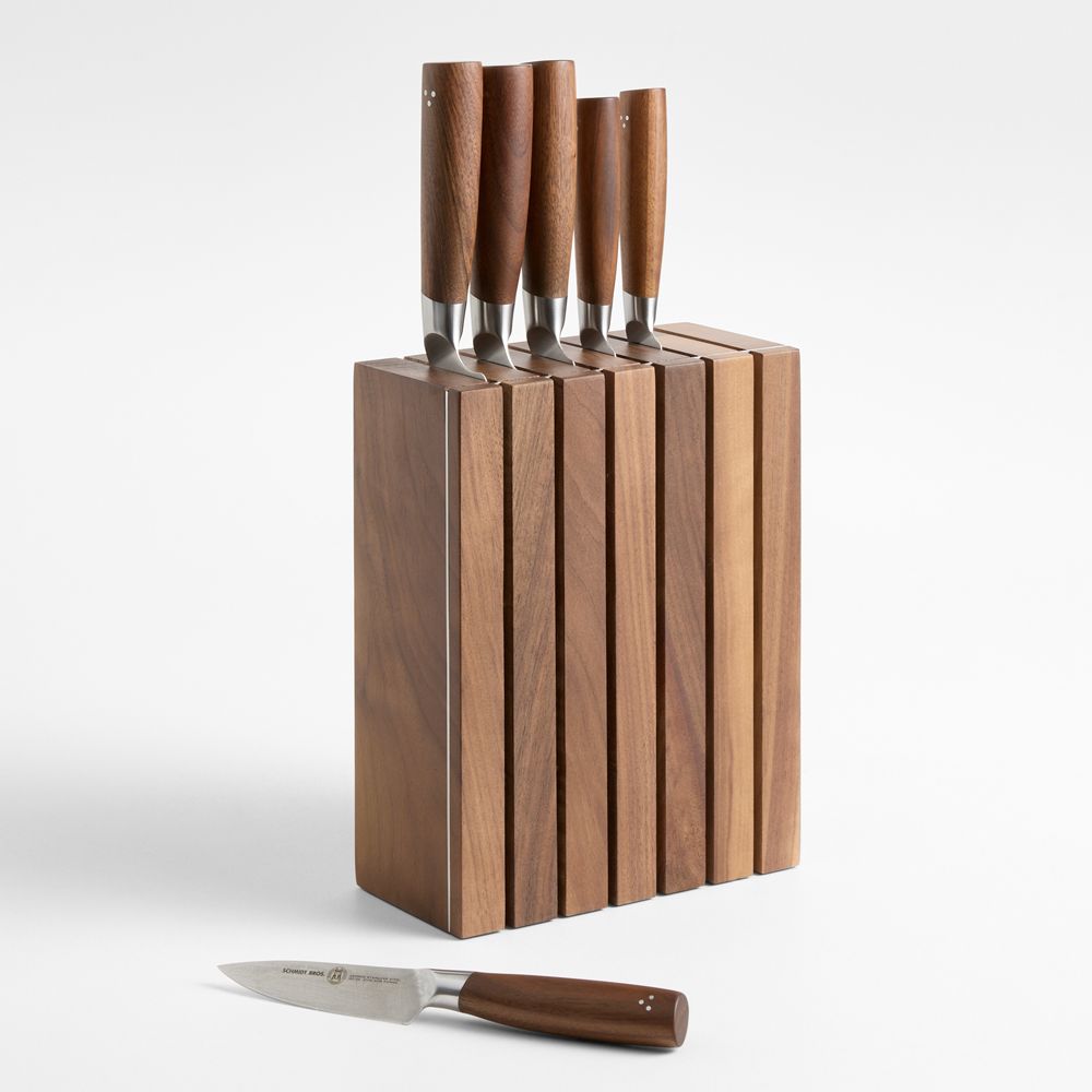 Schmidt Brothers Delta 7-Piece Knife Block Set