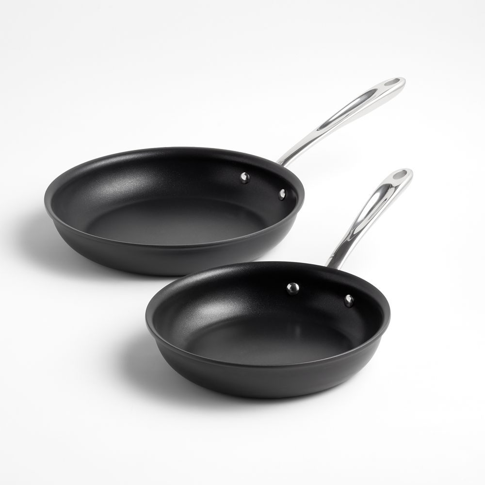 All-Clad HA1 Curated Hard-Anodized Nonstick 8" and 10" Fry Pans Set