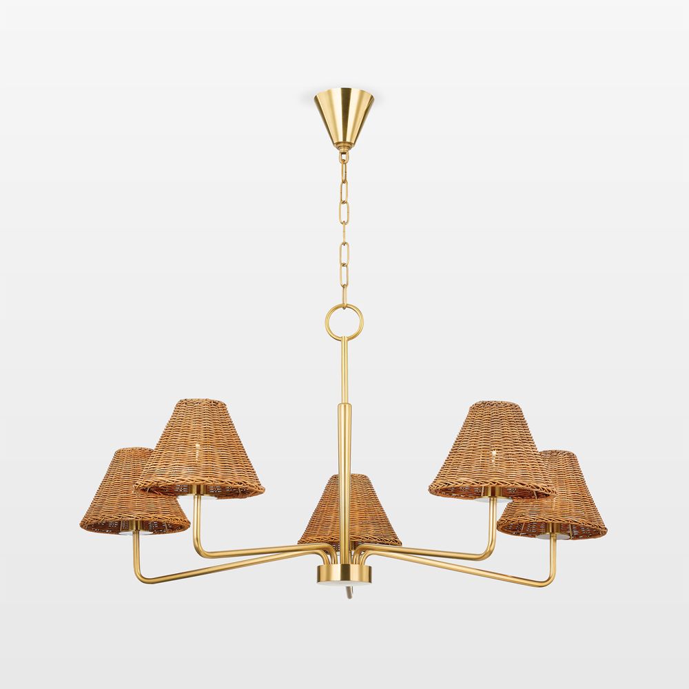 Lindos Brass Chandelier