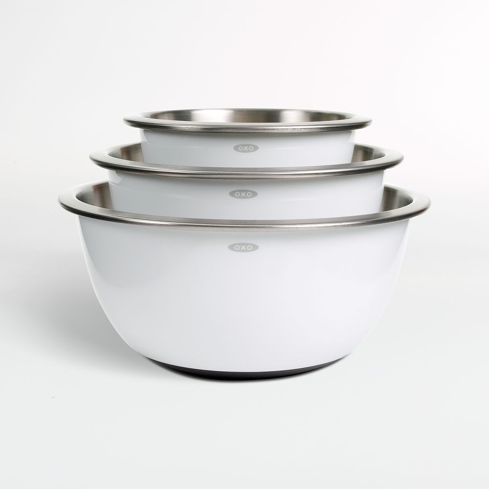 OXO Stainless Steel Mixing Bowls, Set of 3