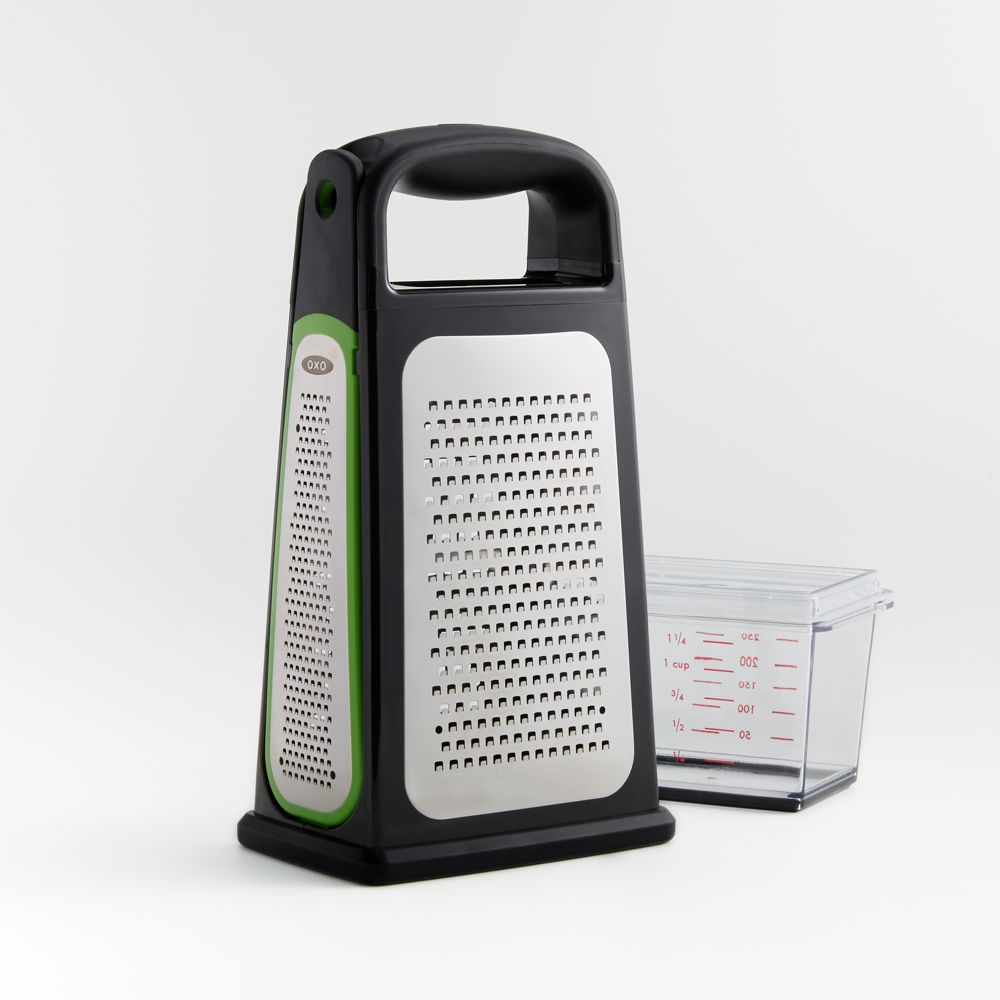 OXO Box Grater with Removable Zester