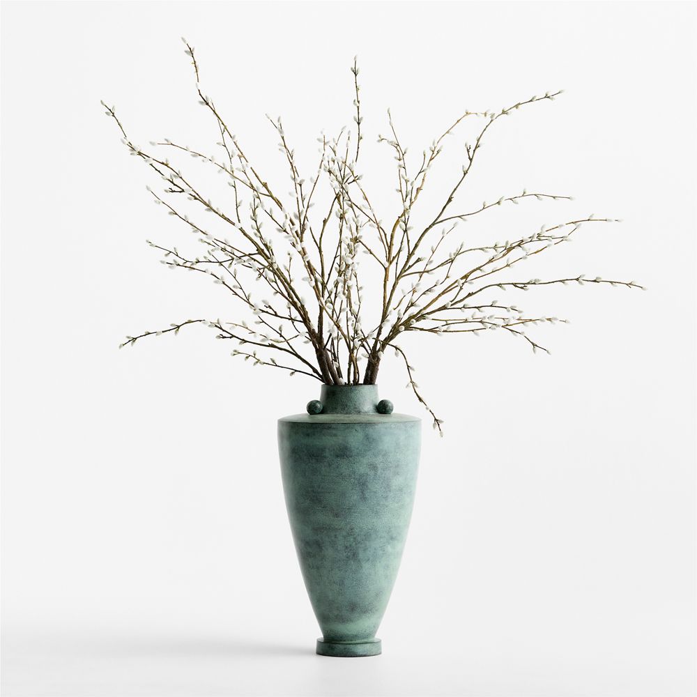 Faux Pussy Willow Spray 46"
