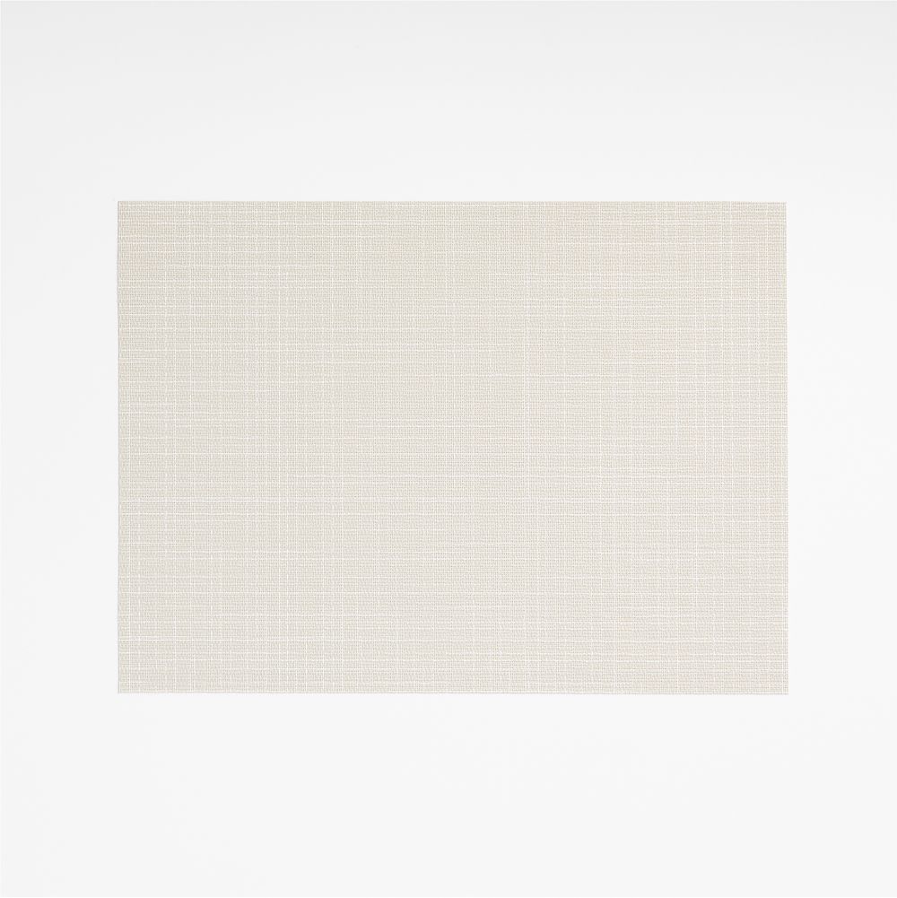 Chilewich Charm Rectangular Neutral Vinyl Placemat