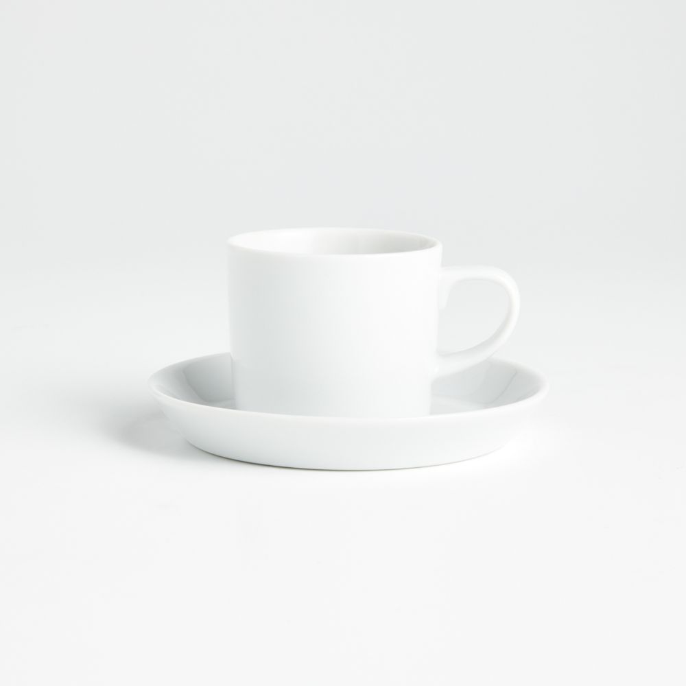 Verge 4-oz. Espresso Cup and Saucer