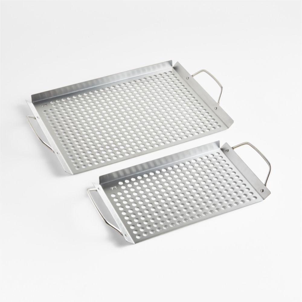 Outset Stainless Steel Grill Grids, Set of 2