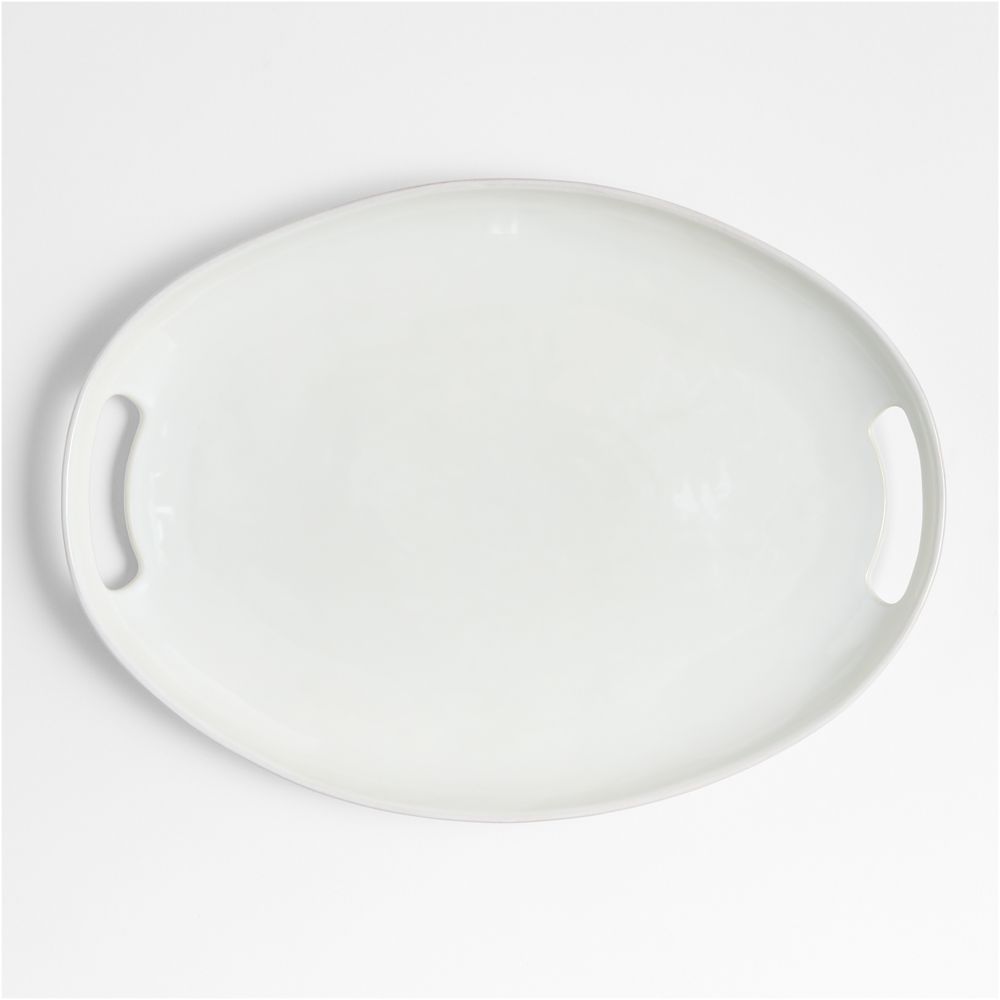 Oval Platter with Handles
