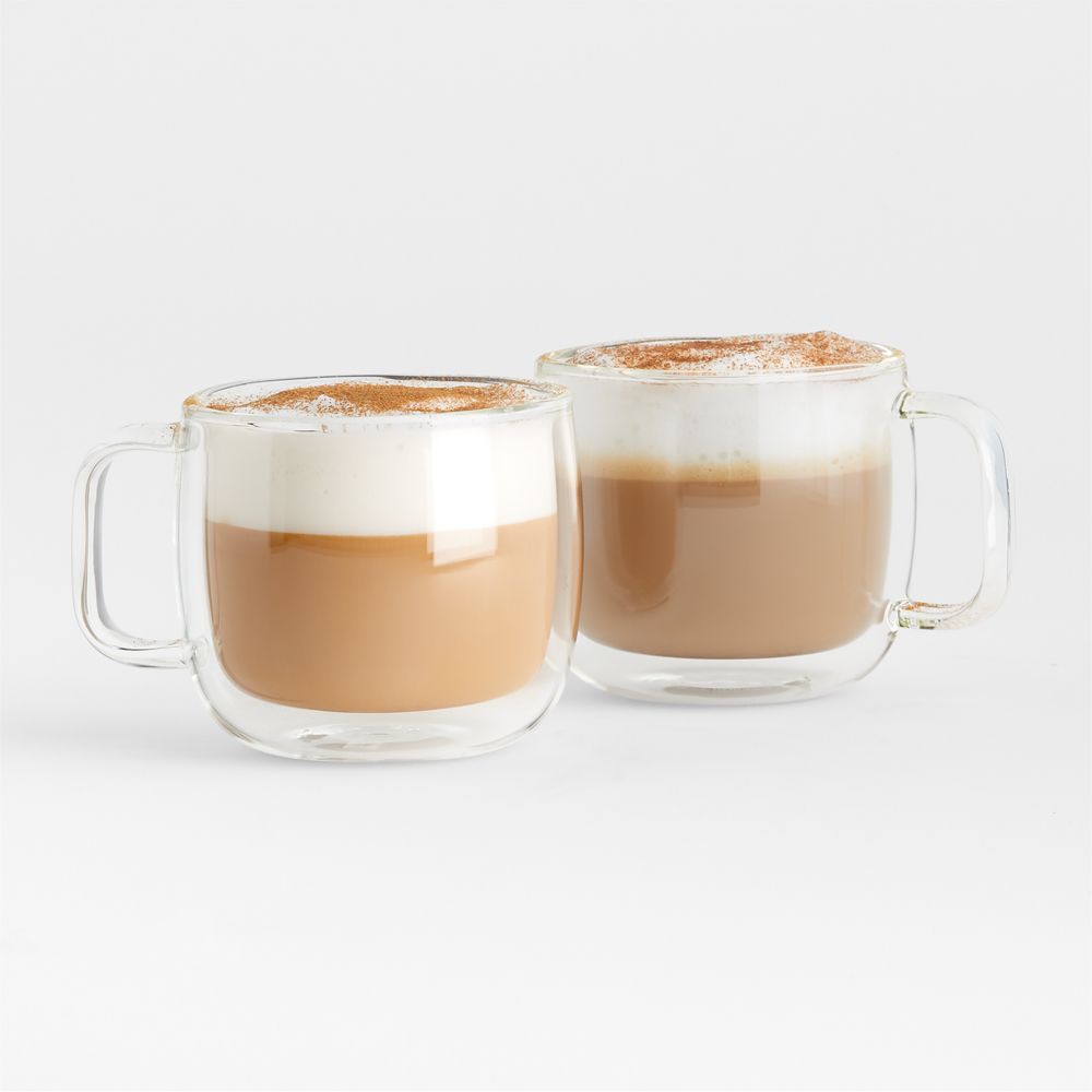 Zwilling Sorrento Plus 15-oz. Cappuccino Glass Mugs, Set of 2