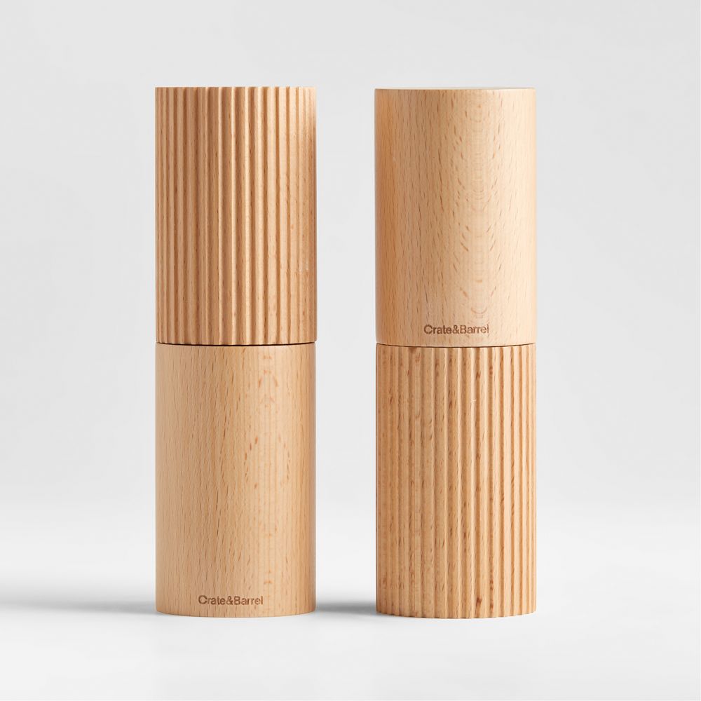 Crate & Barrel Hanno Fluted Mills