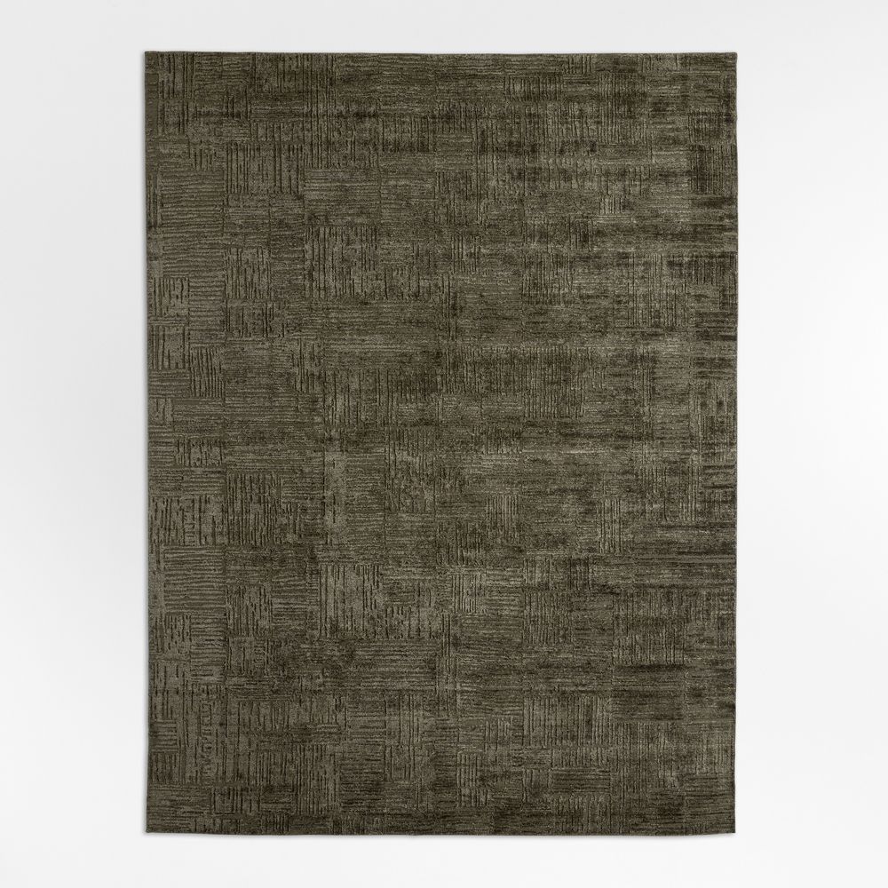 Kyoto Performance Handwoven Green Area Rug